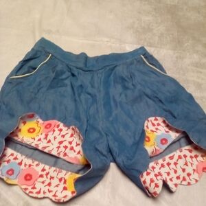 Matilda Jane chambray shorts